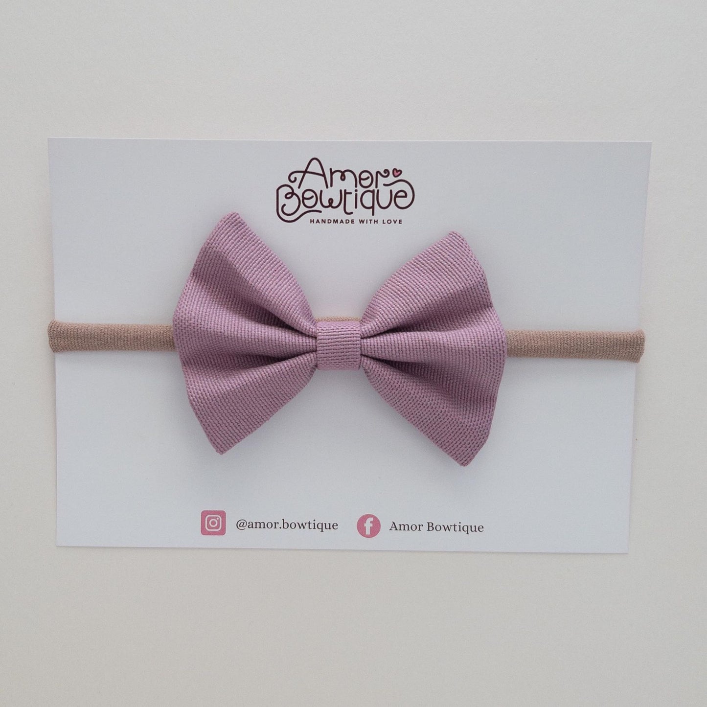 Pinch Bow Dainty Headband | PURPLE