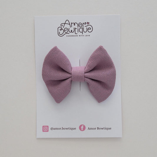 Mini Pinch Bow | PURPLE