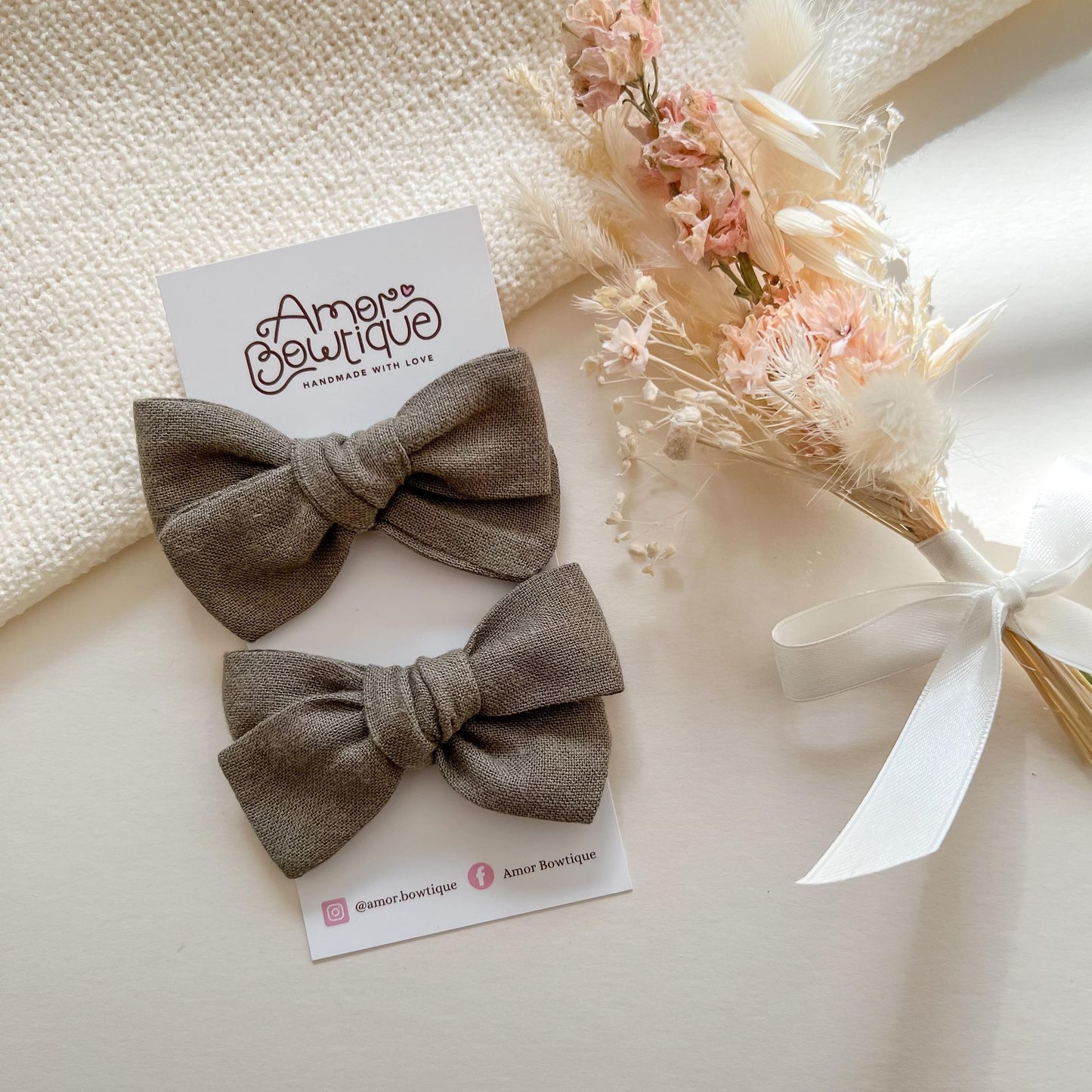 PIGTAIL SET | OLIVE