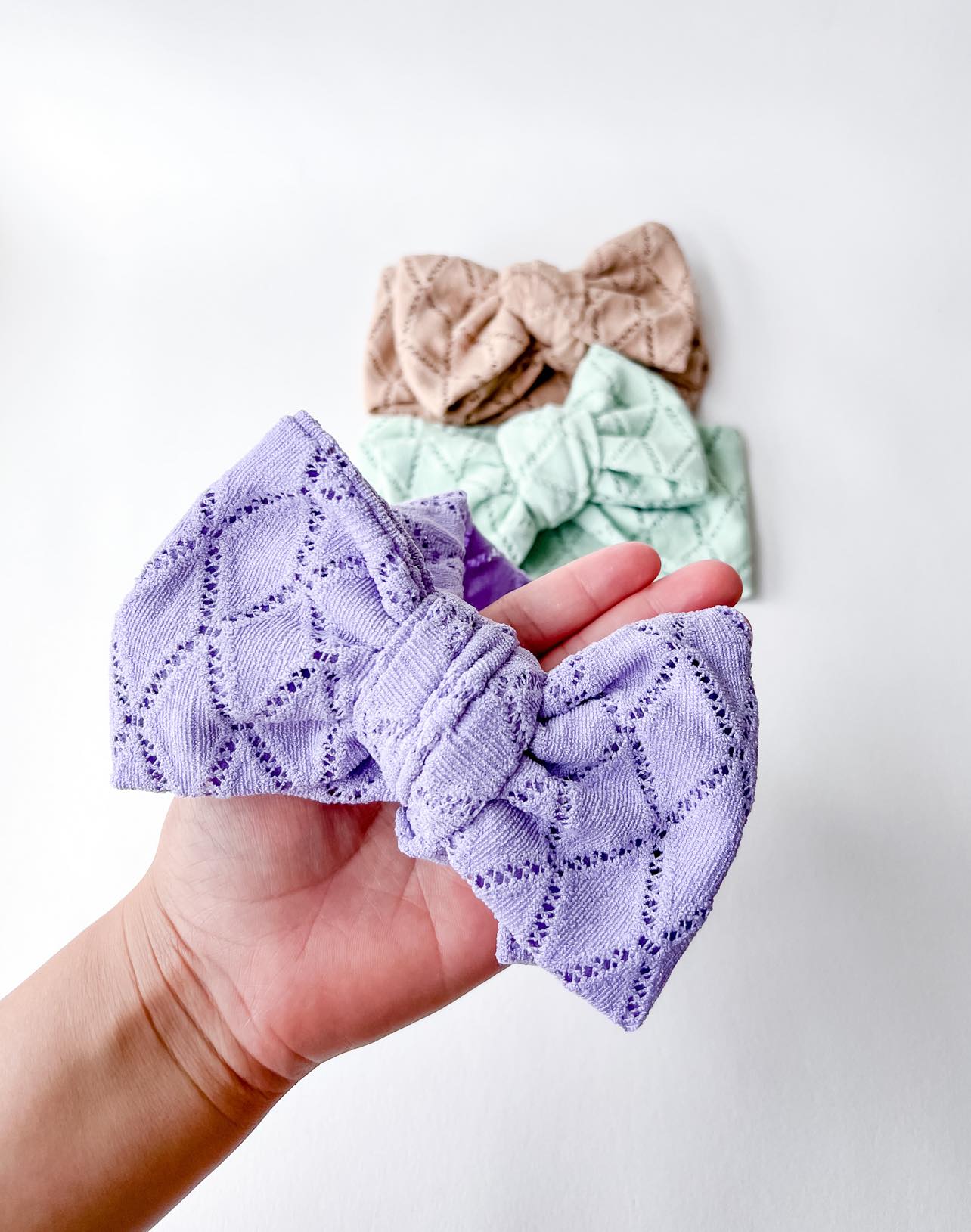 LILY TOPKNOT | LILAC