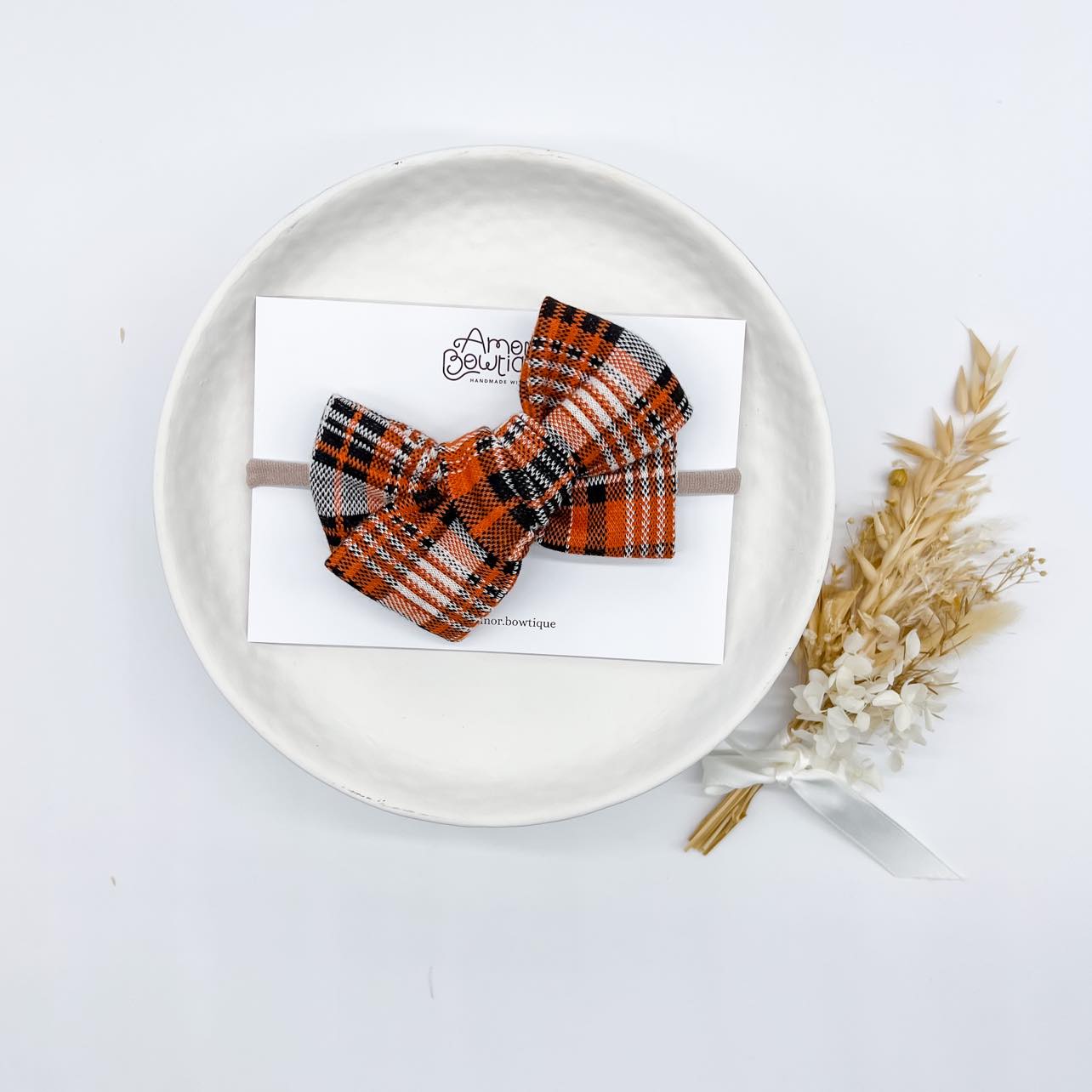 PINWEEL BOW | TARTAN