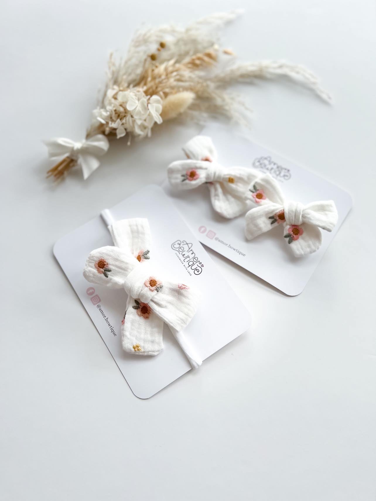Spring Bloom Pigtail Set