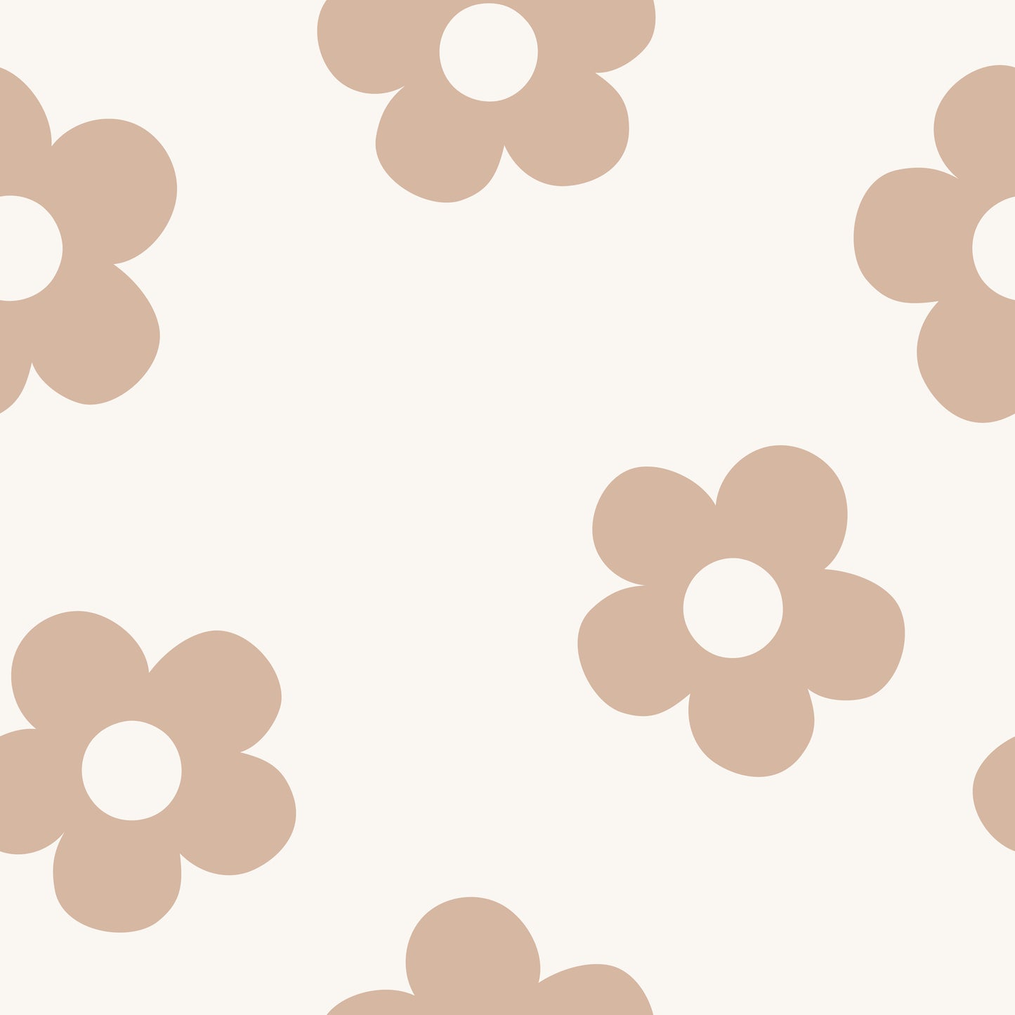 Neutral Daisies | Cycling Shorts