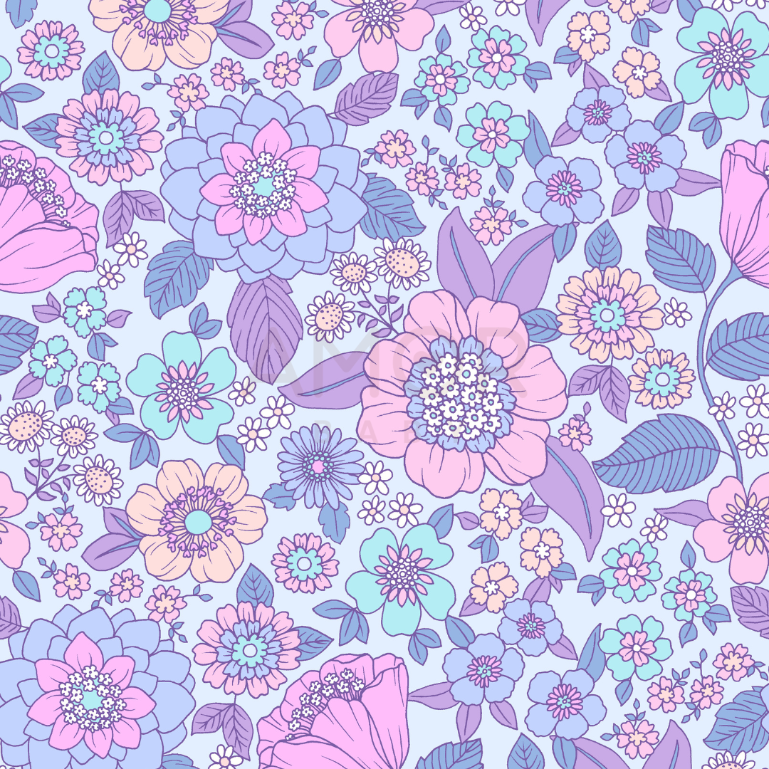 VINTAGE BLOOM PURPLE | BOTTOMS