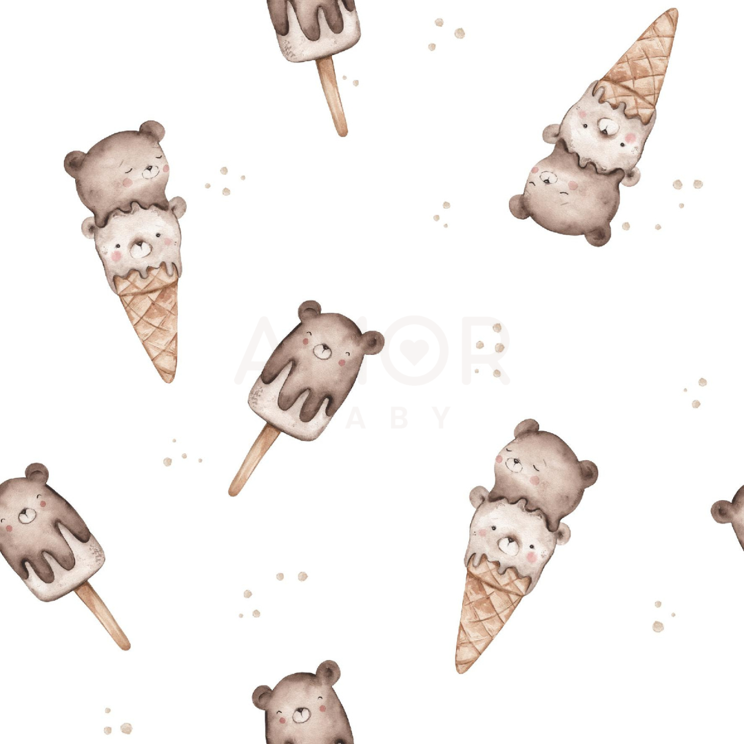 TEDDY ICECREAM WHITE | BOTTOMS