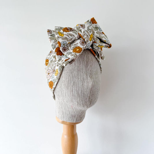 OVERSIZED TOPKNOTS | SUMMER FLOWERS