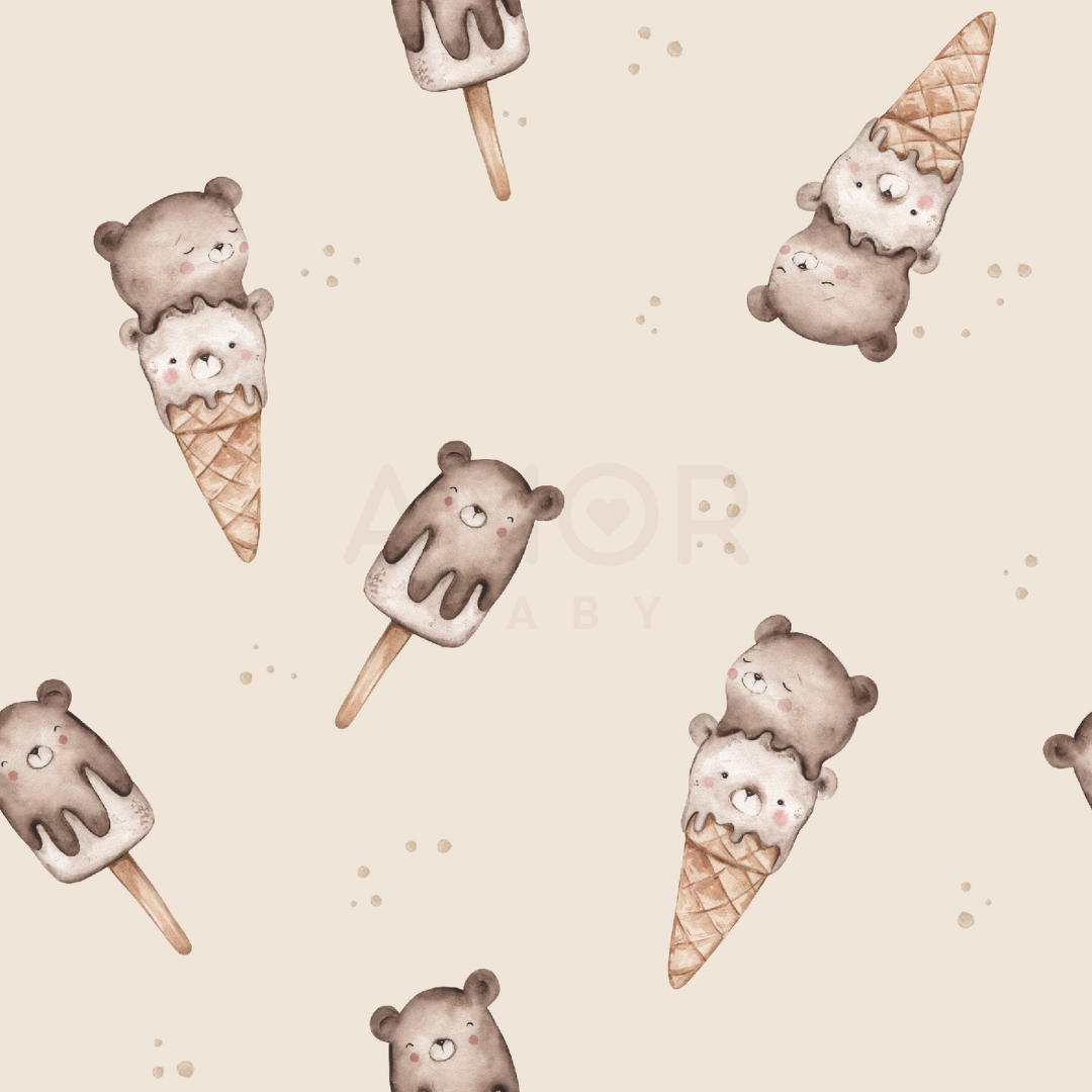 TEDDY ICECREAM NUDE | BOTTOMS
