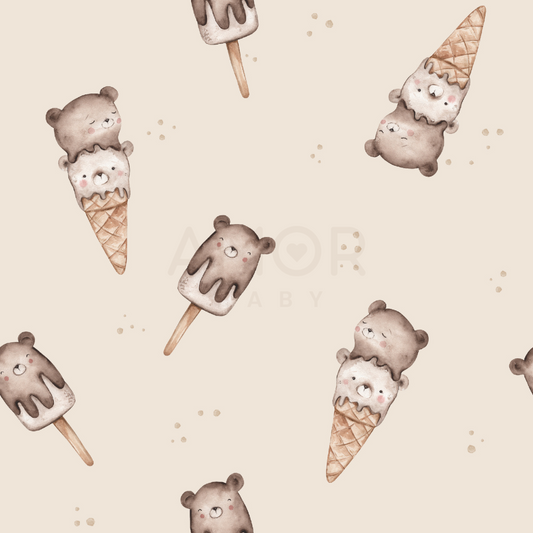 TEDDY ICECREAM NUDE | BOTTOMS