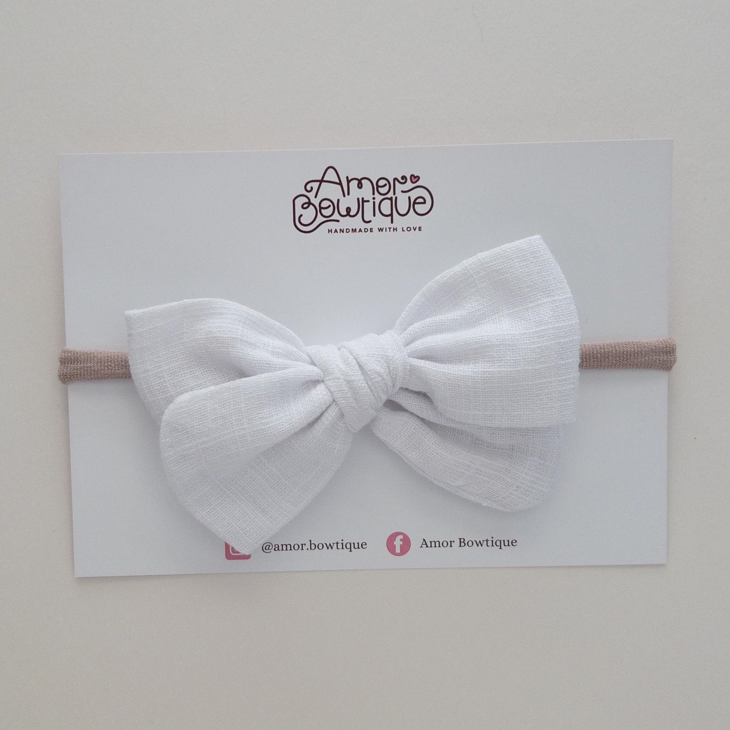 Pinwheel Dainty Headband | WHITE