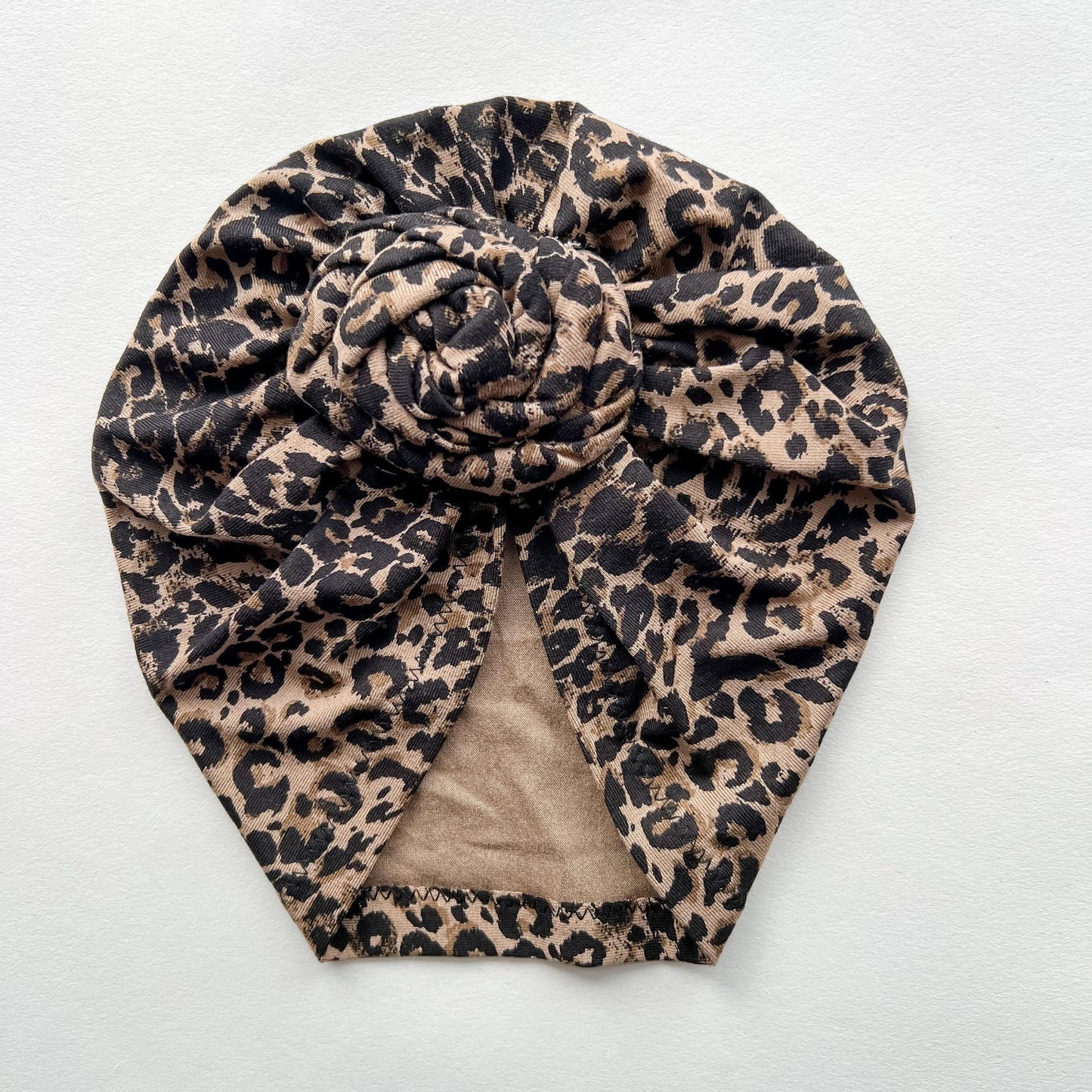 KNOT TURBAN |  LEOPARD