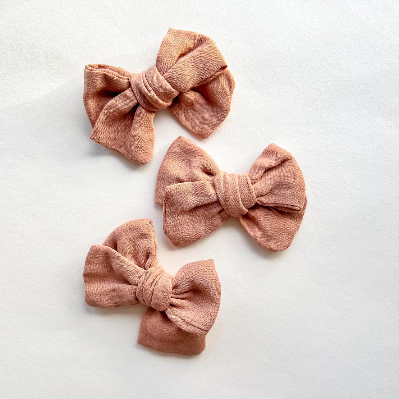 GAUZE BOW | NUDE