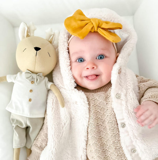 GAUZE BOW | CANARY