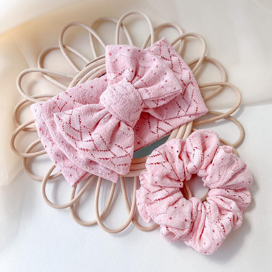 Oversized Topknot | Peache Eyelet