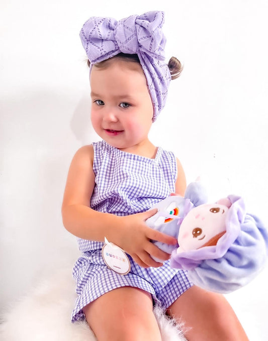 LILY TOPKNOT | LILAC