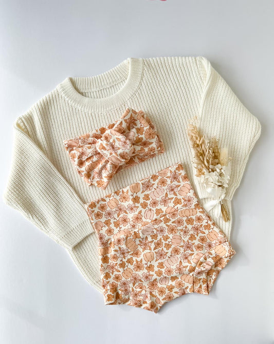 OVERSIZED TOPKNOT | PUMPKINS