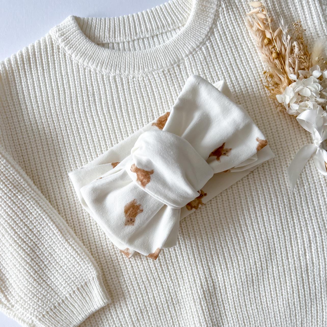 OVERSIZED TOPKNOT | TEDDYBEARS