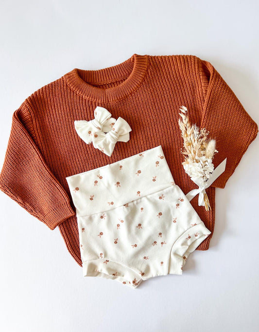 DITSY FLOWERS PIGTAIL SET