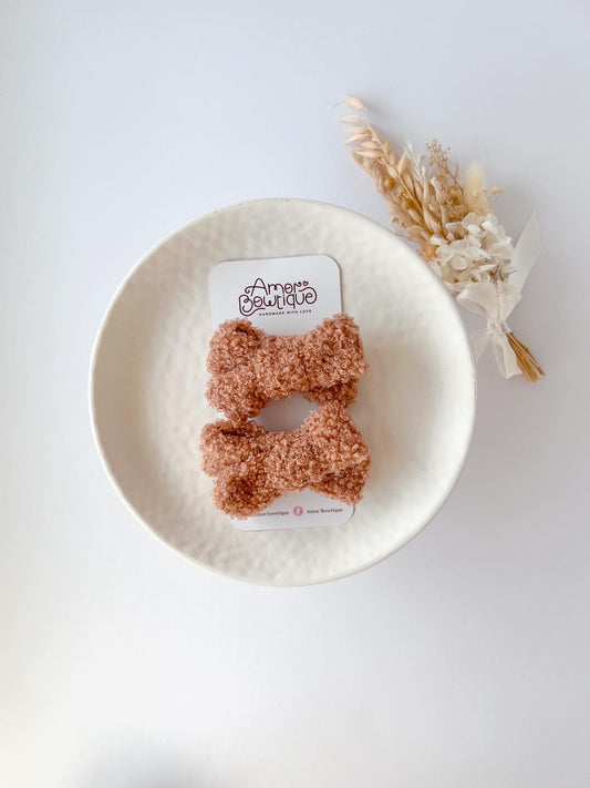 TEDDY PIGTAIL SET | HONEY