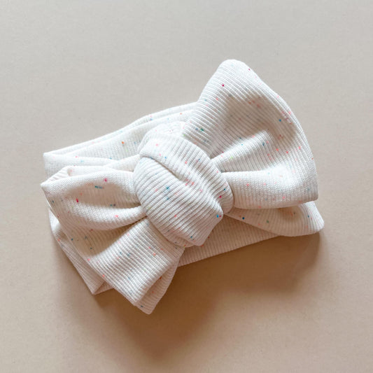 SPRINKLE OVERSIZED TOPKNOTS | CONFETTI