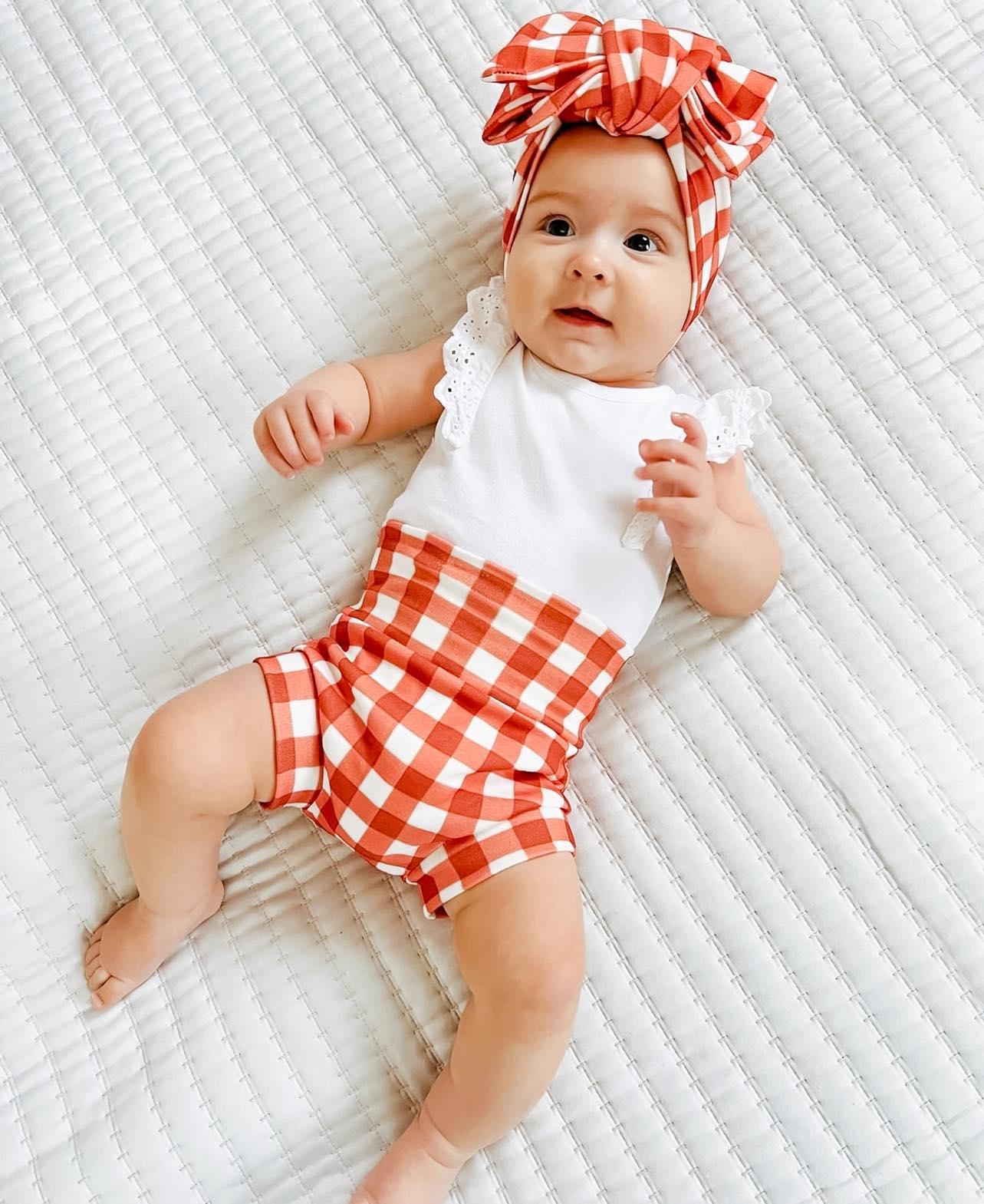 BUMMIES | RED GINGHAM