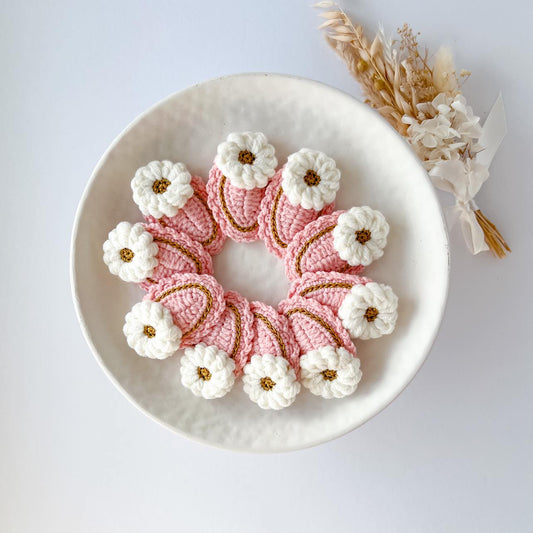CROCHET CLIP | BLOSSOM PINK