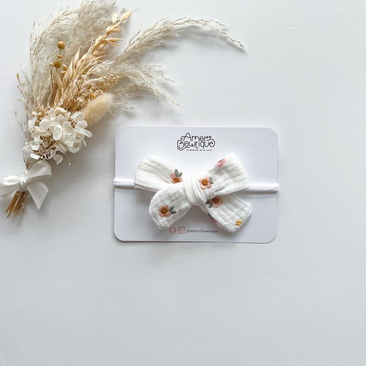Spring Bloom Bow Nylon Band