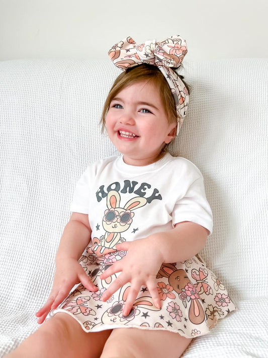 Skirted Bummie | Honey Bunny