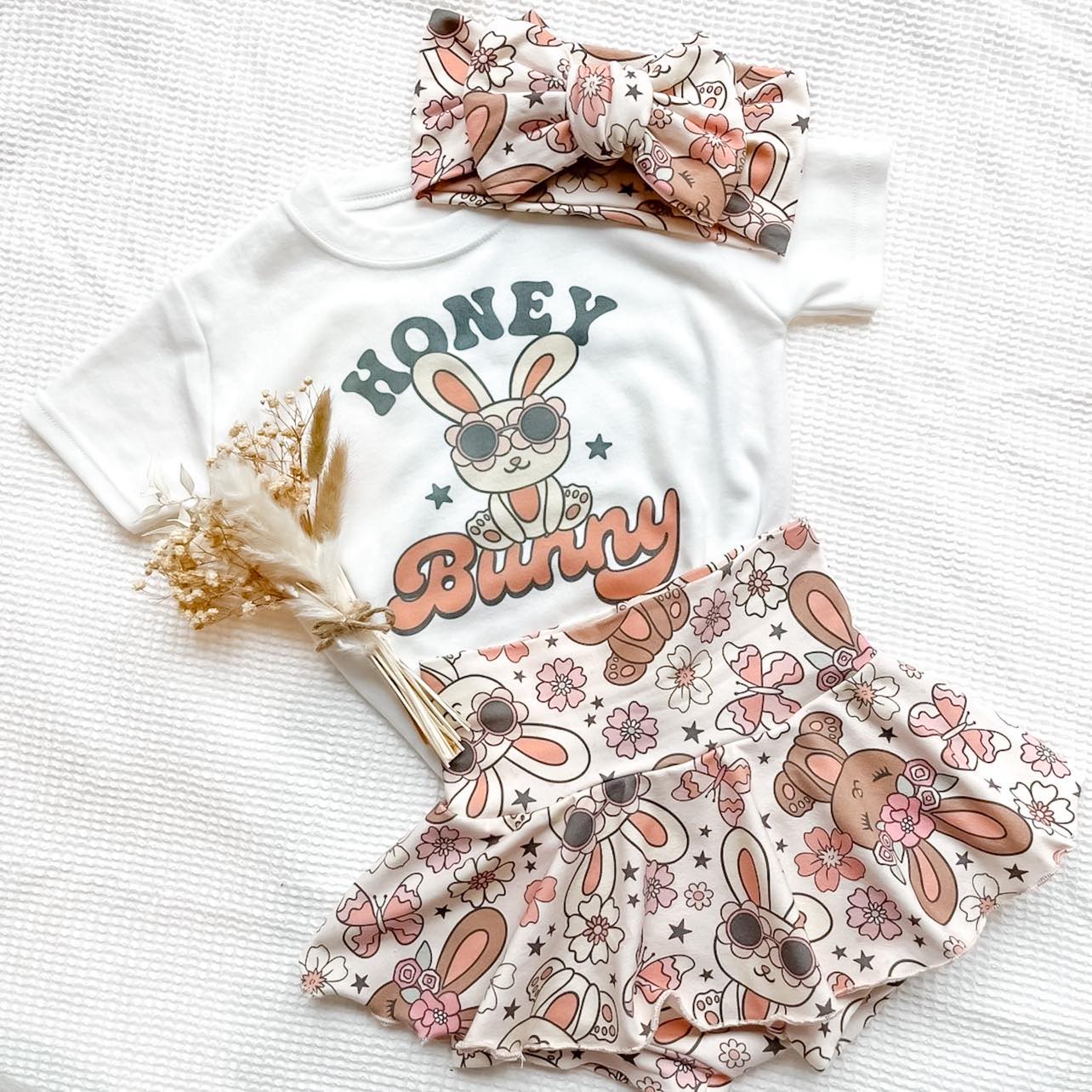 Skirted Bummie | Honey Bunny