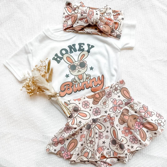 Skirted Bummie | Honey Bunny