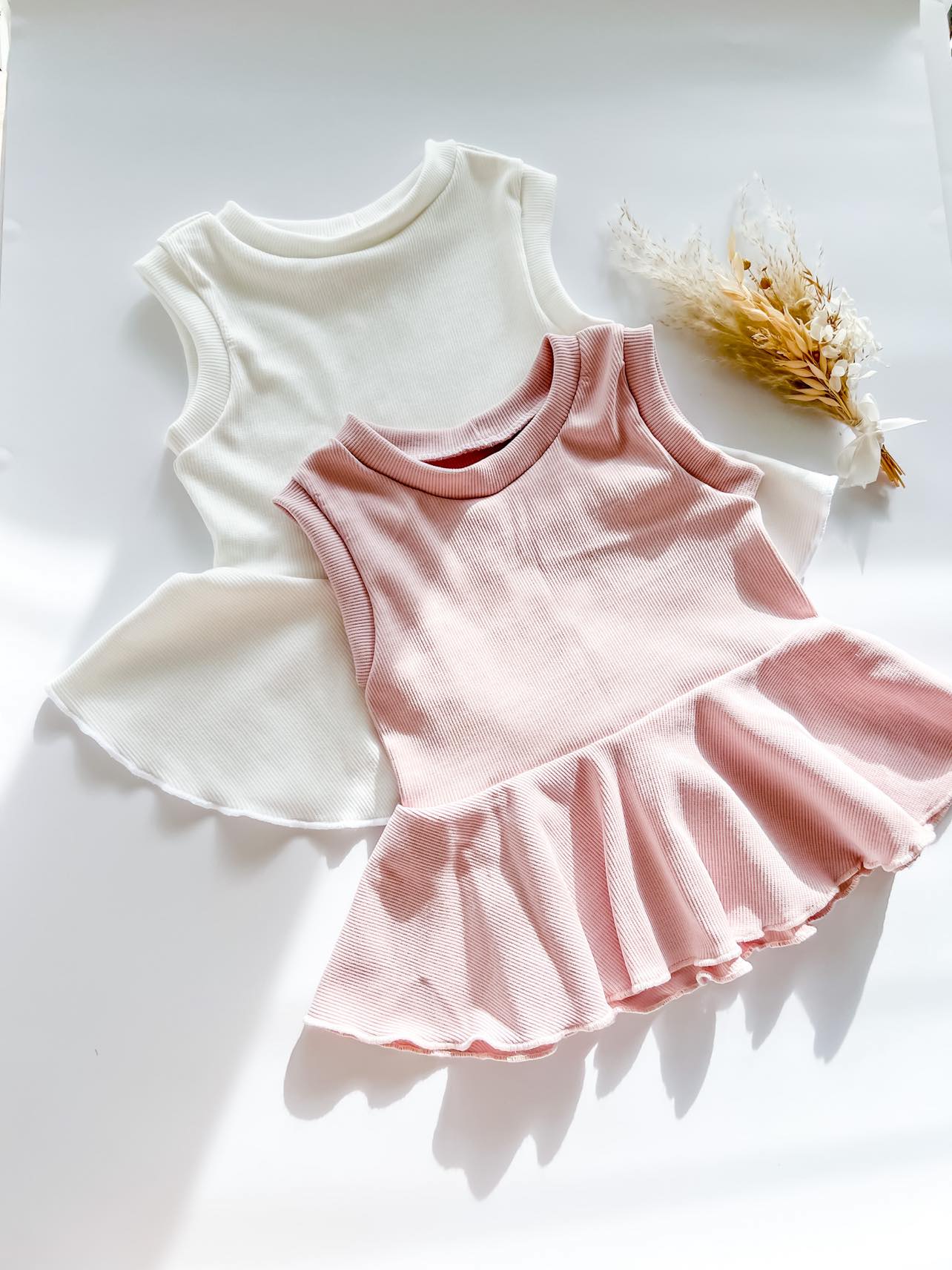 Peplum Top | Blush Pink