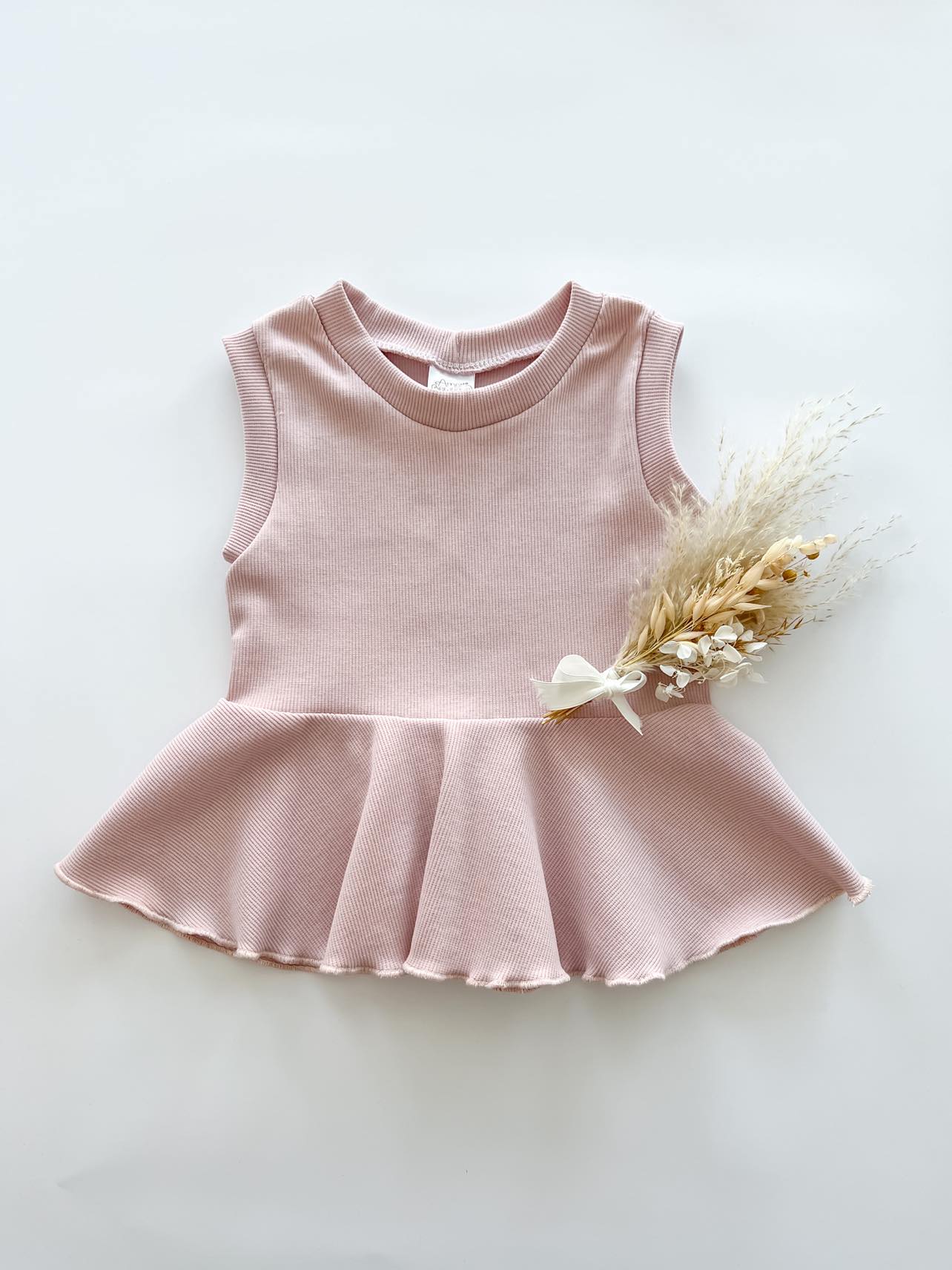 Peplum Top | Blush Pink