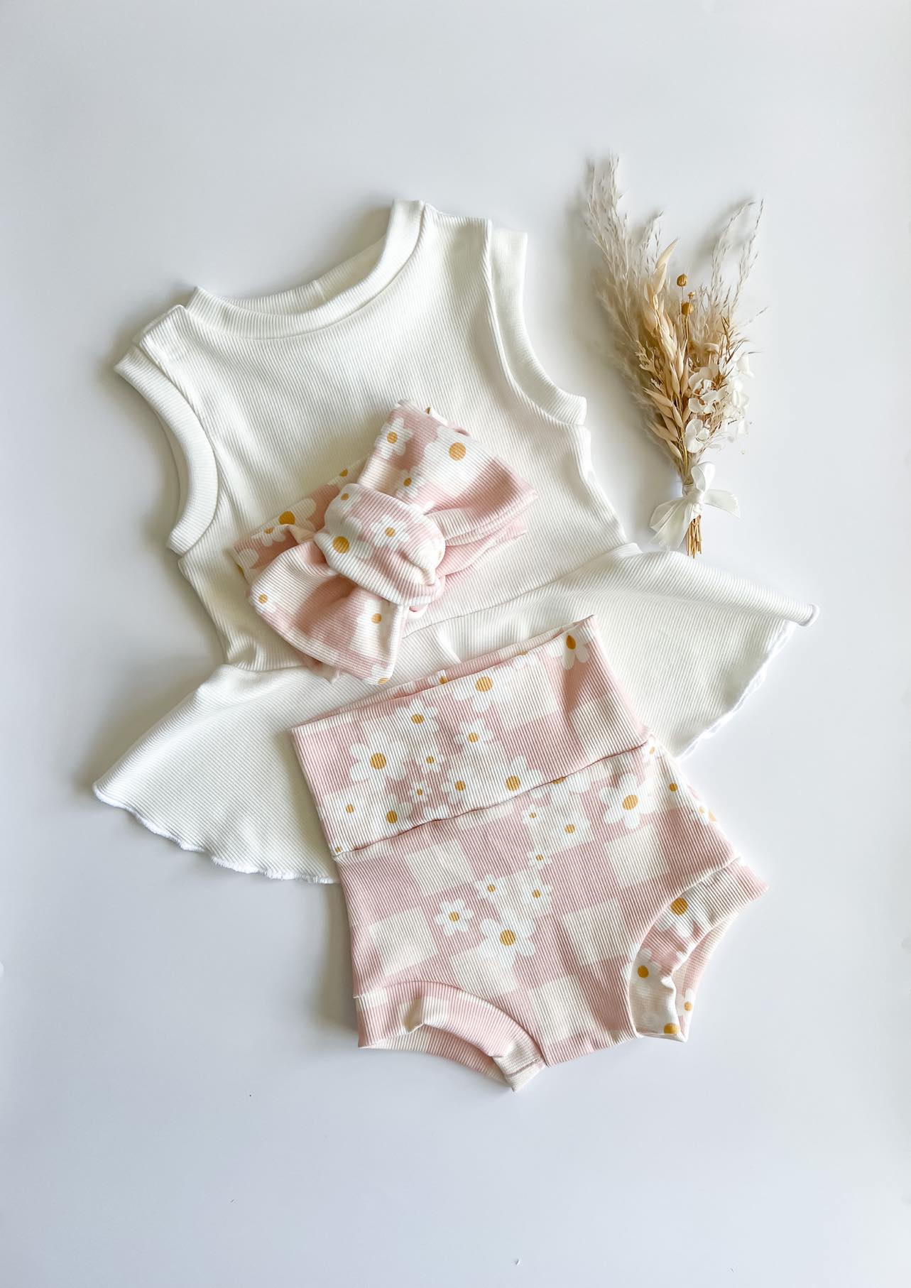 Peplum Top | White