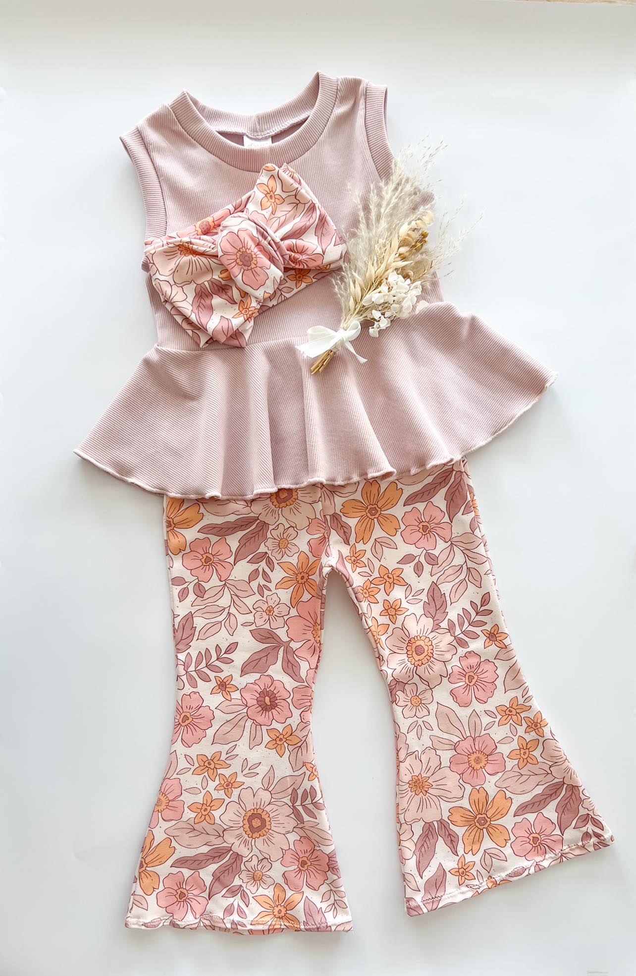 Peplum Top | Blush Pink