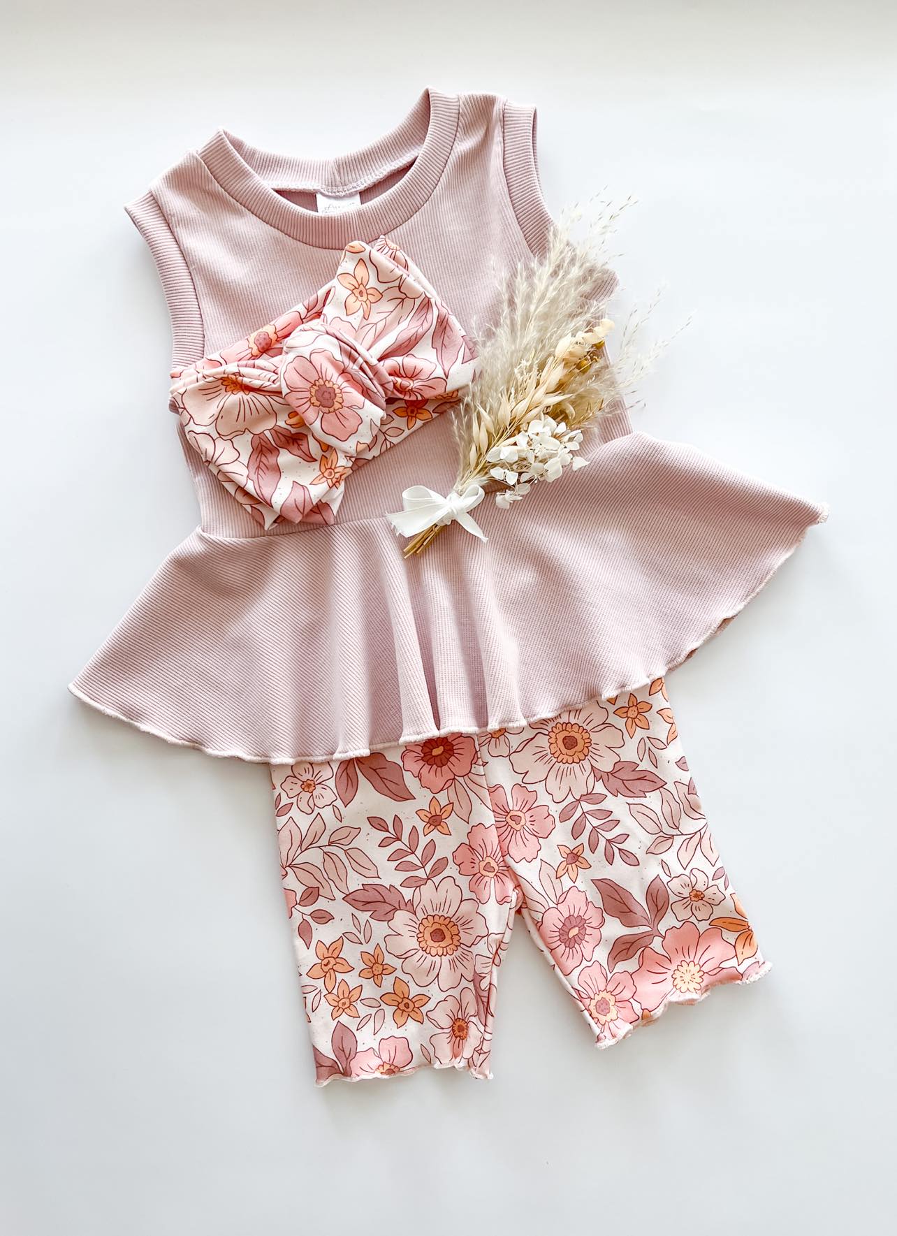 Peplum Top | Blush Pink